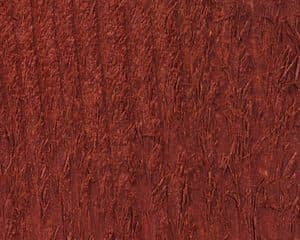 Wood Defender Barn Red stain shown on cedar