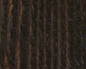 Wood Defender Black Walnut stain shown on cedar