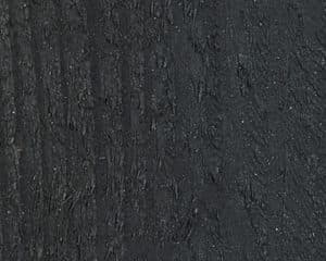 Wood Defender Charcoal Gray stain shown on cedar