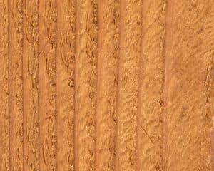 Wood Defender Golden Rod stain shown on cedar