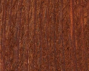 Wood Defender Redwood stain shown on cedar